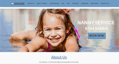 Desktop Screenshot of nannyservicekohsamui.com